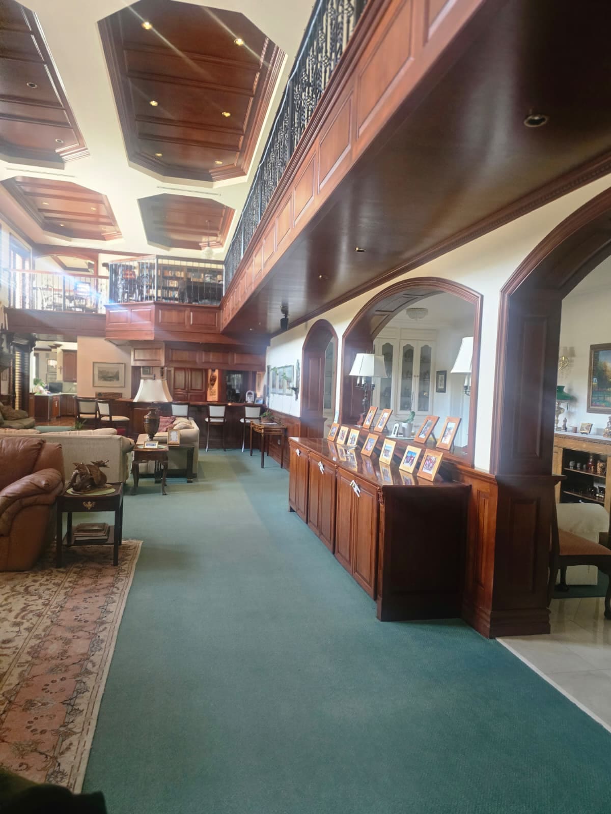 Interior wood refinishing